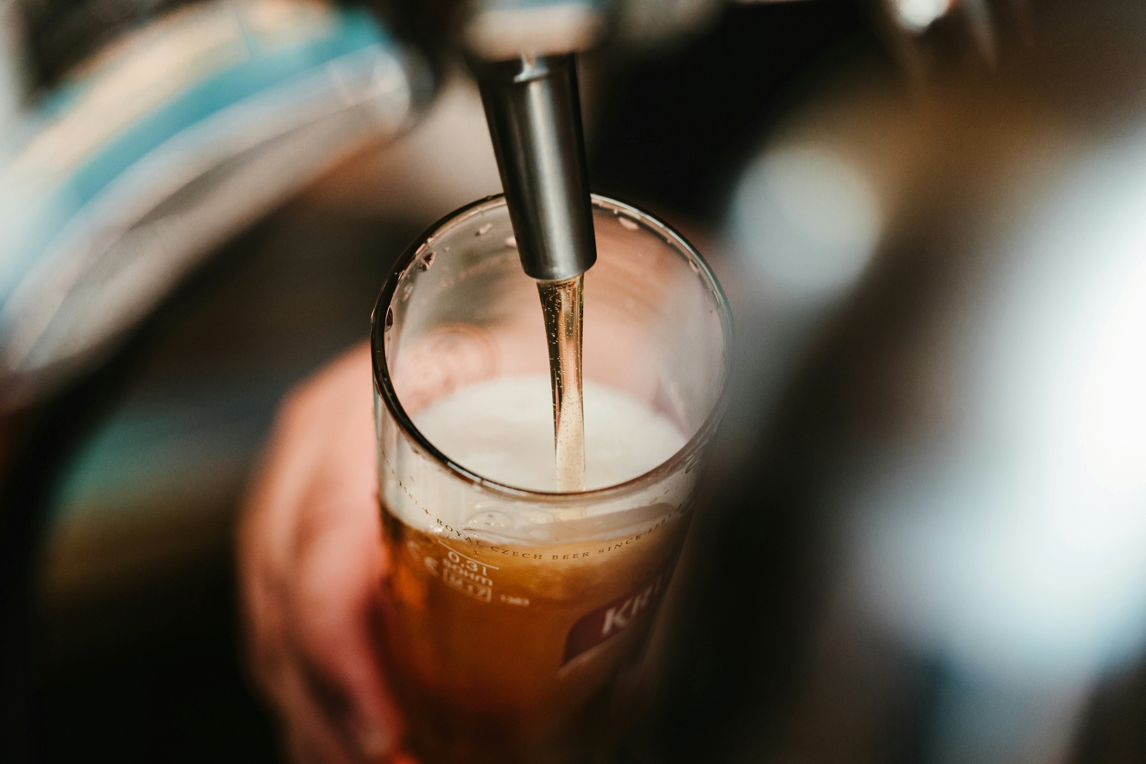 Pípa a točené pivo.